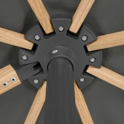 Beste Bewertungen von ❤️ Ampelschirm RHODOS TWIST WOODY - anthrazit - 300x300 cm 🎁 -Angebote Garten Store 9003595900 03 1600Wx1600H