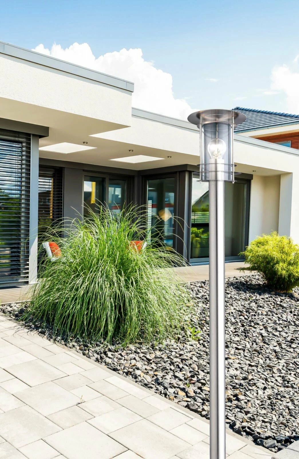 Aktion 🔥 Außenleuchte - Edelstahl - 110 cm hoch 🛒 4 Aktion 🔥 Außenleuchte - Edelstahl - 110 cm hoch 🛒 – Bild 2