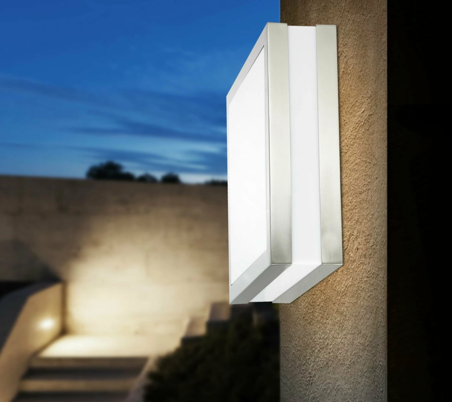 Blitzangebot 🎉 Außenleuchte - weiß-silber - 28,5 cm 😍 4 Blitzangebot 🎉 Außenleuchte - weiß-silber - 28,5 cm 😍 – Bild 2