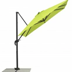 Rabatt ✨ Ampelschirm RHODOS JUNIOR - apfelgrün - quadratisch - 230x230 cm ✨ -Angebote Garten Store 9004050100 02 1600Wx1600H