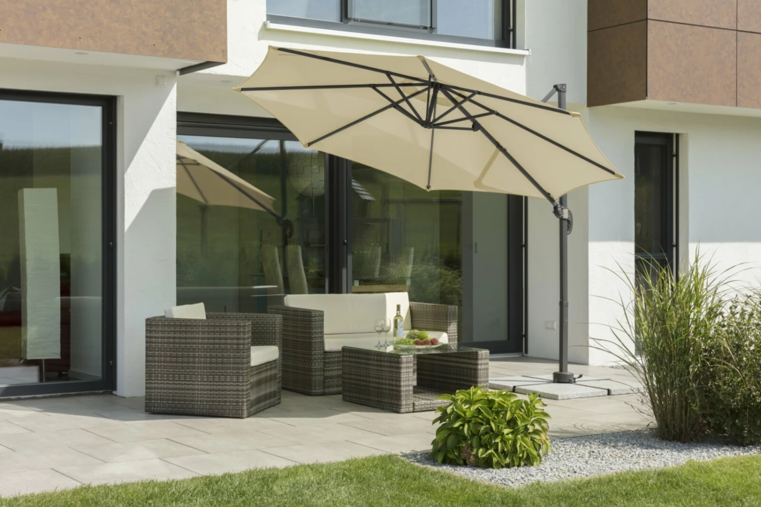 Bestes Angebot 🎉 Ampelschirm RHODOS JUNIOR - natur - ø 300 cm 😍 5 Bestes Angebot 🎉 Ampelschirm RHODOS JUNIOR - natur - ø 300 cm 😍 – Bild 3