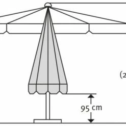 Billig 🌟 Sonnenschirm ORLANDO - silbergrau - Ø 270 cm 🔥 8 Billig 🌟 Sonnenschirm ORLANDO - silbergrau - Ø 270 cm 🔥 -Angebote Garten Store 9004050500 03 1600Wx1600H