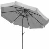 Billig 🌟 Sonnenschirm ORLANDO - silbergrau - Ø 270 cm 🔥 -Angebote Garten Store 9004050500 1600Wx1600H