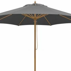 Angebote 😍 Sonnenschirm MALAGA - anthrazit - Ø 300 cm 🛒