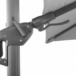 Neu 🤩 Ampelschirm RHODOS TWIST - silbergrau - 300x300 cm 🎁 9 Neu 🤩 Ampelschirm RHODOS TWIST - silbergrau - 300x300 cm 🎁 -Angebote Garten Store 9004054700 04 1600Wx1600H