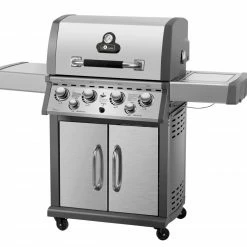 Bestes Angebot 🎉 Gasgrill CONCORD - silber-schwarz - mit Infrarotbrenner ❤️