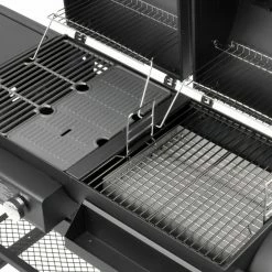 Rabatt 🌟 3 n1 Smoker SIERRA - schwarz - mit 3 Hauptbrenner 🎁 -Angebote Garten Store 9004108700 02 1600Wx1600H