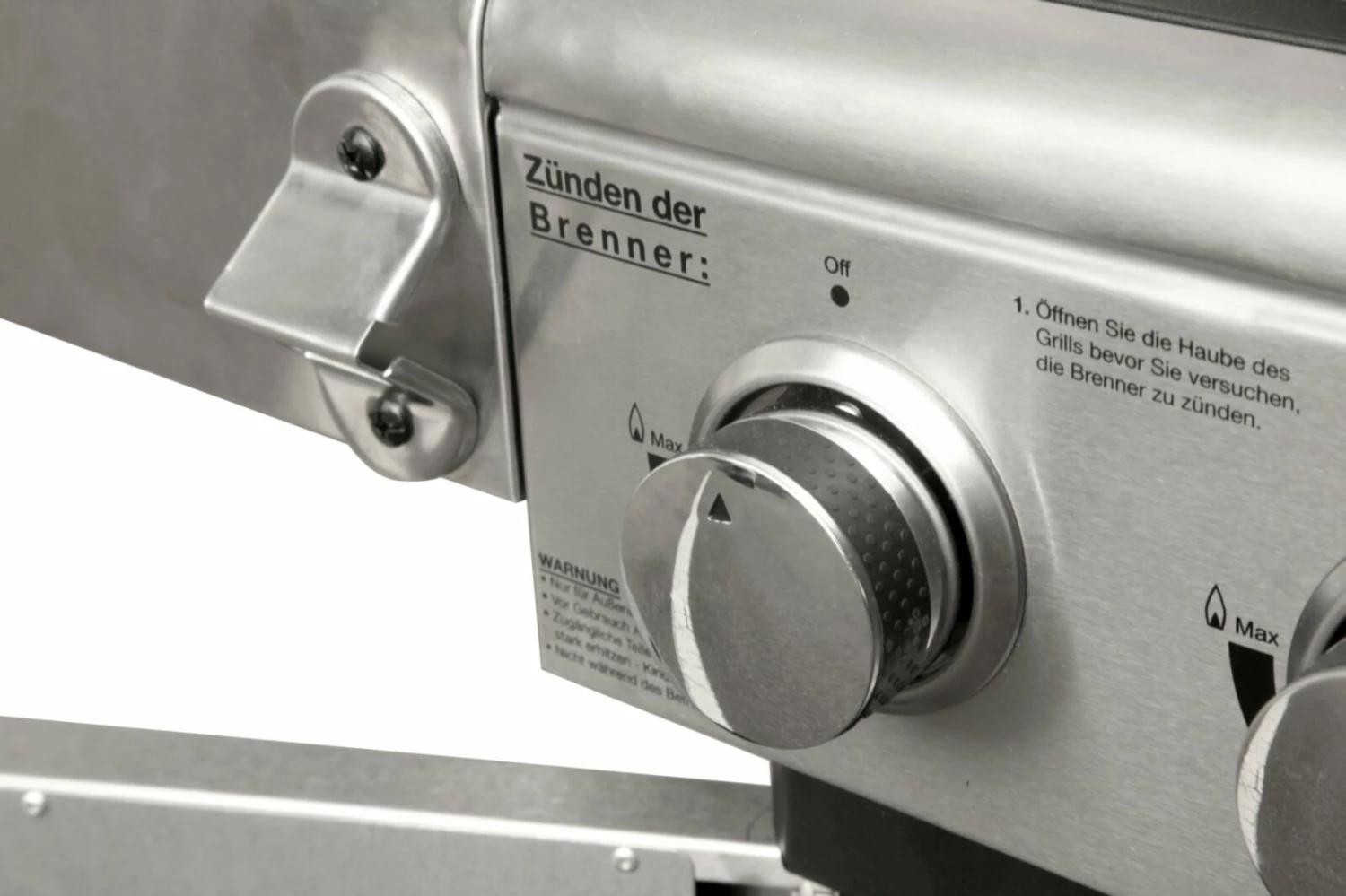 Brandneu 👍 Edelstahl-Gasgrill DELUXE - mit 6 Brenner + 1 Seitenbrenner ✔️ 6 Brandneu 👍 Edelstahl-Gasgrill DELUXE - mit 6 Brenner + 1 Seitenbrenner ✔️ – Bild 4