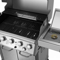 Bester Verkauf 🧨 Gasgrill BELLEVUE - schwarz-silber - mit 5 + 2 Brenner 🛒 -Angebote Garten Store 9004109300 04 1600Wx1600H