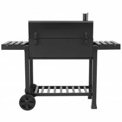 Neu 🎉 Holzkohlegrill ONTARIO XXL - schwarz - mit Ablagemöglichkeiten 🎉 -Angebote Garten Store 9004110500 07 1600Wx1600H