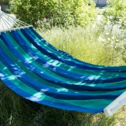 Beste Bewertungen von 👍 Hängematte EUPHORIA - grün-blau - 100x200cm ⭐ -Angebote Garten Store 9004119000 03 1600Wx1600H