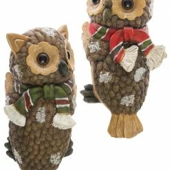 Brandneu 🥰 Fallrohr-Dekoration - braun - Eulen - mit Klett 🛒