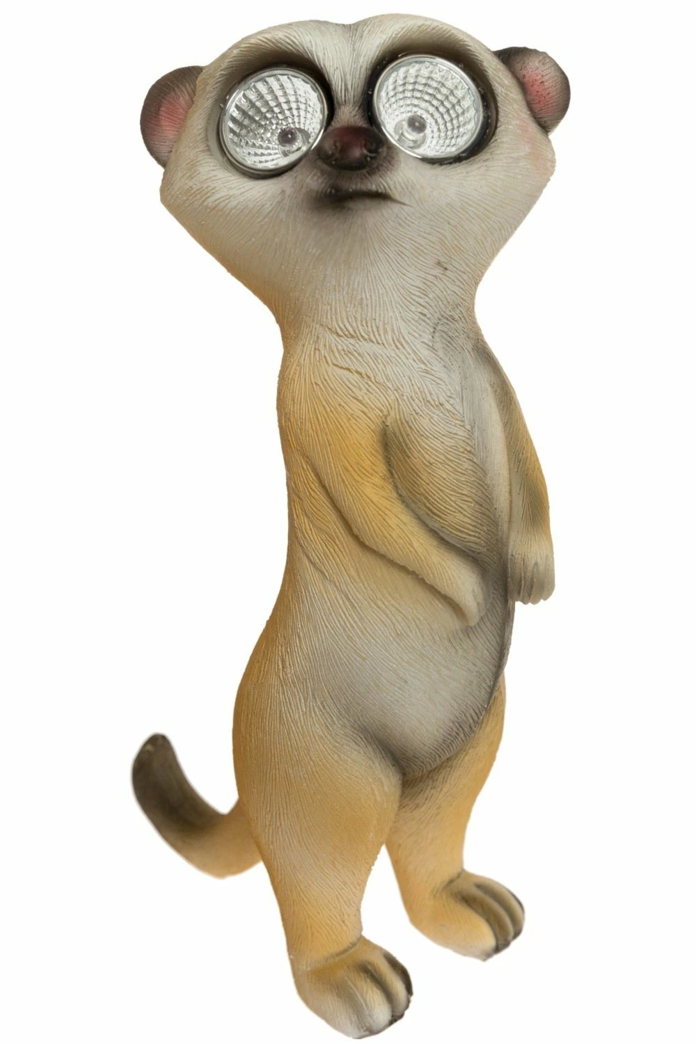 Billig 🤩 Deko-Erdmännchen - braun - mit Solarlicht 🥰 3 Billig 🤩 Deko-Erdmännchen - braun - mit Solarlicht 🥰