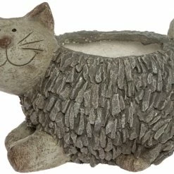 Coupon 💯 Pflanztopf - Katze - grau - Magnesia 🤩