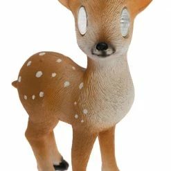 Brandneu ❤️ Deko-Bambi - braun - mit Solarbeleuchtung 😍