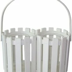 Aktion 🌟 Laterne - weiß - Eierform 😀