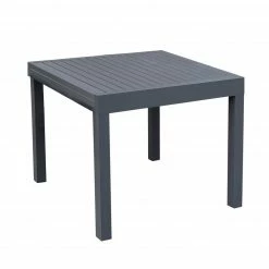 Brandneu ✔️ 7-teilige Tischgruppe ELENA 02 - anthrazit - Aluminium ✔️ -Angebote Garten Store 9004376800 04 1600Wx1600H