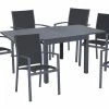 Brandneu ✔️ 7-teilige Tischgruppe ELENA 02 - anthrazit - Aluminium ✔️ -Angebote Garten Store 9004376800 1600Wx1600H