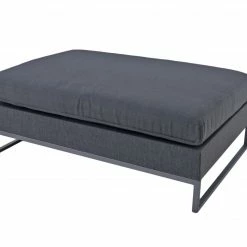 Blitzangebot 🎁 Polsterhocker YARA - grau - 140 cm breit 🎉