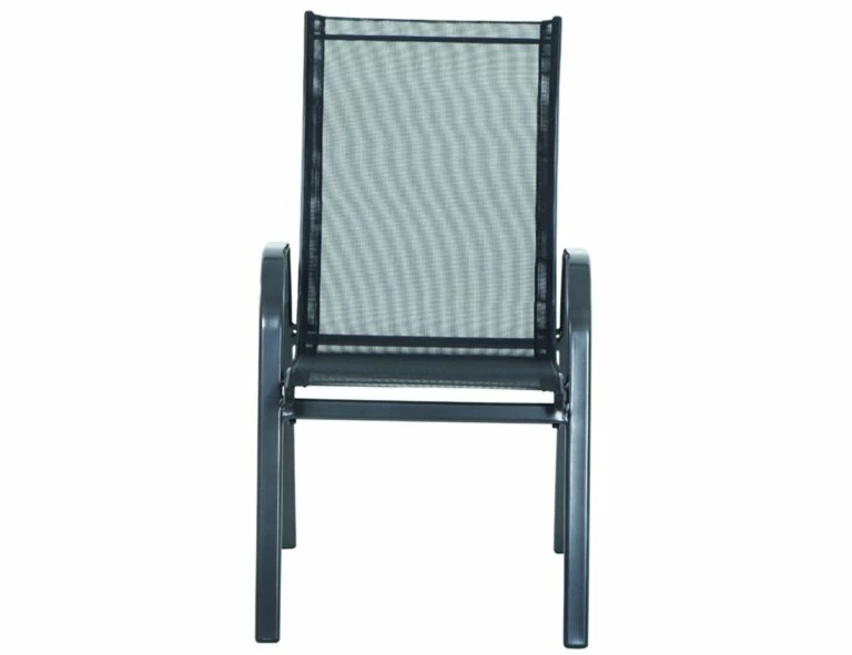 Auslauf 🧨 6er-Set Stapelsessel SATURN - anthrazit - Aluminium 🎉 4 Auslauf 🧨 6er-Set Stapelsessel SATURN - anthrazit - Aluminium 🎉 – Bild 2