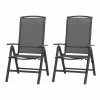 Besorgen 😍 2er-Set Klappsessel LIVORNO - anthrazit - Aluminium ❤️