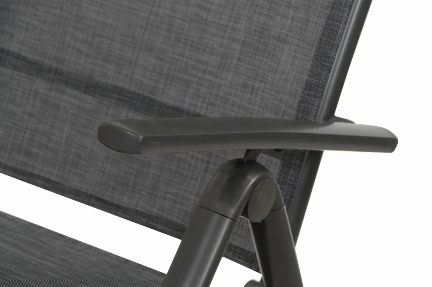 Schlussverkauf 😀 4er-Set Klappsessel LIVORNO - anthrazit - Aluminium 😍 6 Schlussverkauf 😀 4er-Set Klappsessel LIVORNO - anthrazit - Aluminium 😍 – Bild 4