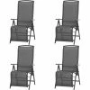 Großhandel 🧨 4er-Set Relaxsessel LIVORNO- anthrazit - Aluminium ✔️ -Angebote Garten Store 9004422100 1600Wx1600H