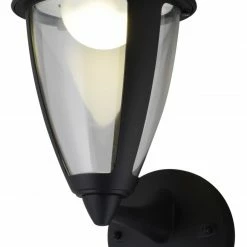 Angebote 🔥 LED-Außenwandleuchte - schwarz - Bewegungsmelder 🔥