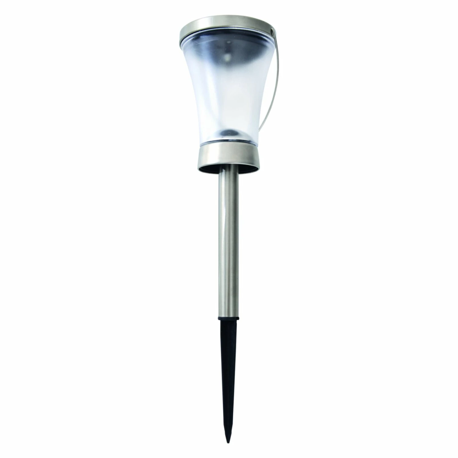 Auslauf 🥰 8er-Set LED-Solarleuchten - stahl-blank - 39,5 cm 🎁 4 Auslauf 🥰 8er-Set LED-Solarleuchten - stahl-blank - 39,5 cm 🎁 – Bild 2