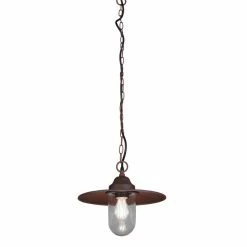 Blitzangebot 👏 Pendelleuchte - rostfarbig - 120 cm 🛒