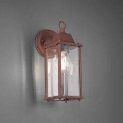 Aktion 🛒 Wandleuchte - rostfarbig - 29,5 cm 😍 -Angebote Garten Store 9004459400 04 1600Wx1600H