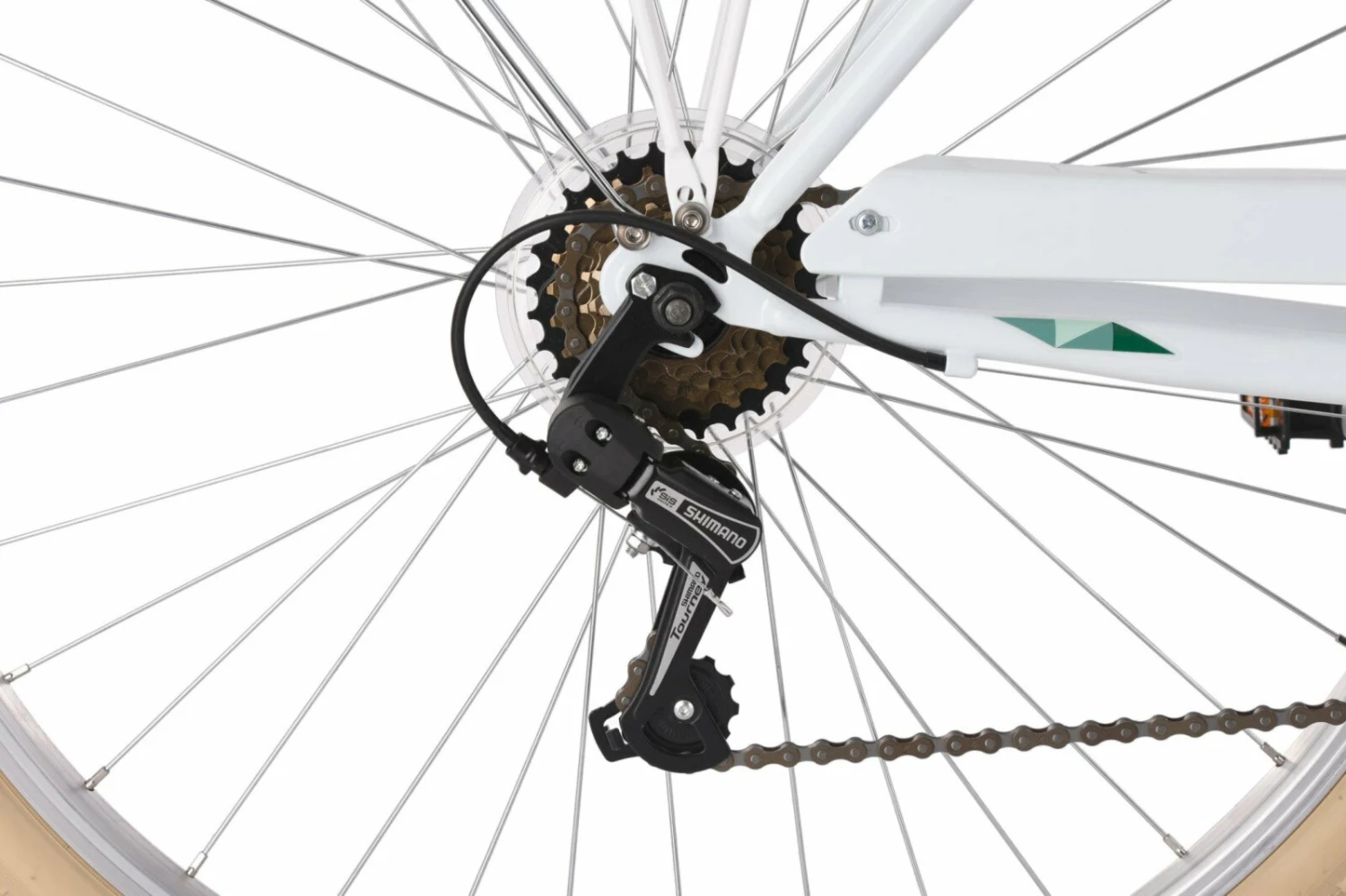 Bestes Angebot 💯 KS Cycling Damenfahrrad Toscana 28'' - weiß - 48 cm Rahmenhöhe 🥰 5 Bestes Angebot 💯 KS Cycling Damenfahrrad Toscana 28'' - weiß - 48 cm Rahmenhöhe 🥰 – Bild 3