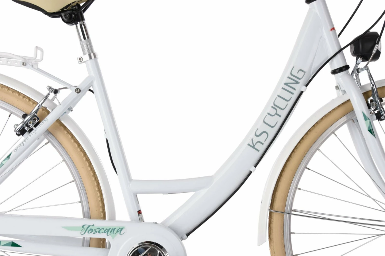 Bestes Angebot 💯 KS Cycling Damenfahrrad Toscana 28'' - weiß - 48 cm Rahmenhöhe 🥰 6 Bestes Angebot 💯 KS Cycling Damenfahrrad Toscana 28'' - weiß - 48 cm Rahmenhöhe 🥰 – Bild 4