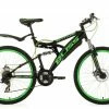 Bestpreis ✔️ KS Cycling Mountainbike Fully BLISS 26'' - schwarz-grün 🔔 -Angebote Garten Store 9004479200 1600Wx1600H