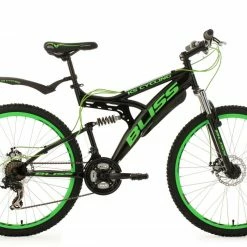 Bestpreis ✔️ KS Cycling Mountainbike Fully BLISS 26'' - schwarz-grün 🔔