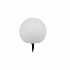 Am billigsten 🎁 Solar-Erdspieß - weiß - Fernbedienung - Ø 20 cm 😉