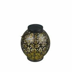 Aktion 😉 Solar-Tischleuchte - kupfer-antik - 39 cm hoch 🎁