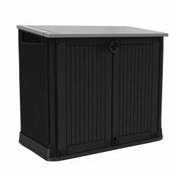 Besorgen 🎁 Universalbox für den Garten - grau-schwarz - 2x120 Liter 🎁