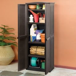 Neu 🛒 Aufbewahrungsschrank - espressobraun - 70 cm 👏 -Angebote Garten Store 9004827000 03 1600Wx1600H