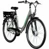 Billig 💯 Zündapp Elektro Hollandrad Z502 - grau-grün - 28" 🎉