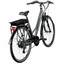 Budget ❤️ Zündapp Elektro Trekking-Damenrad GREEN 7.7 - grau - 48 cm Rahmenhöhe ✔️ -Angebote Garten Store 9004978900 03 1600Wx1600H