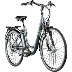 Auslauf ⌛ Zündapp Elektro-Damenrad GREEN 3.7 - grau - 28" 💯