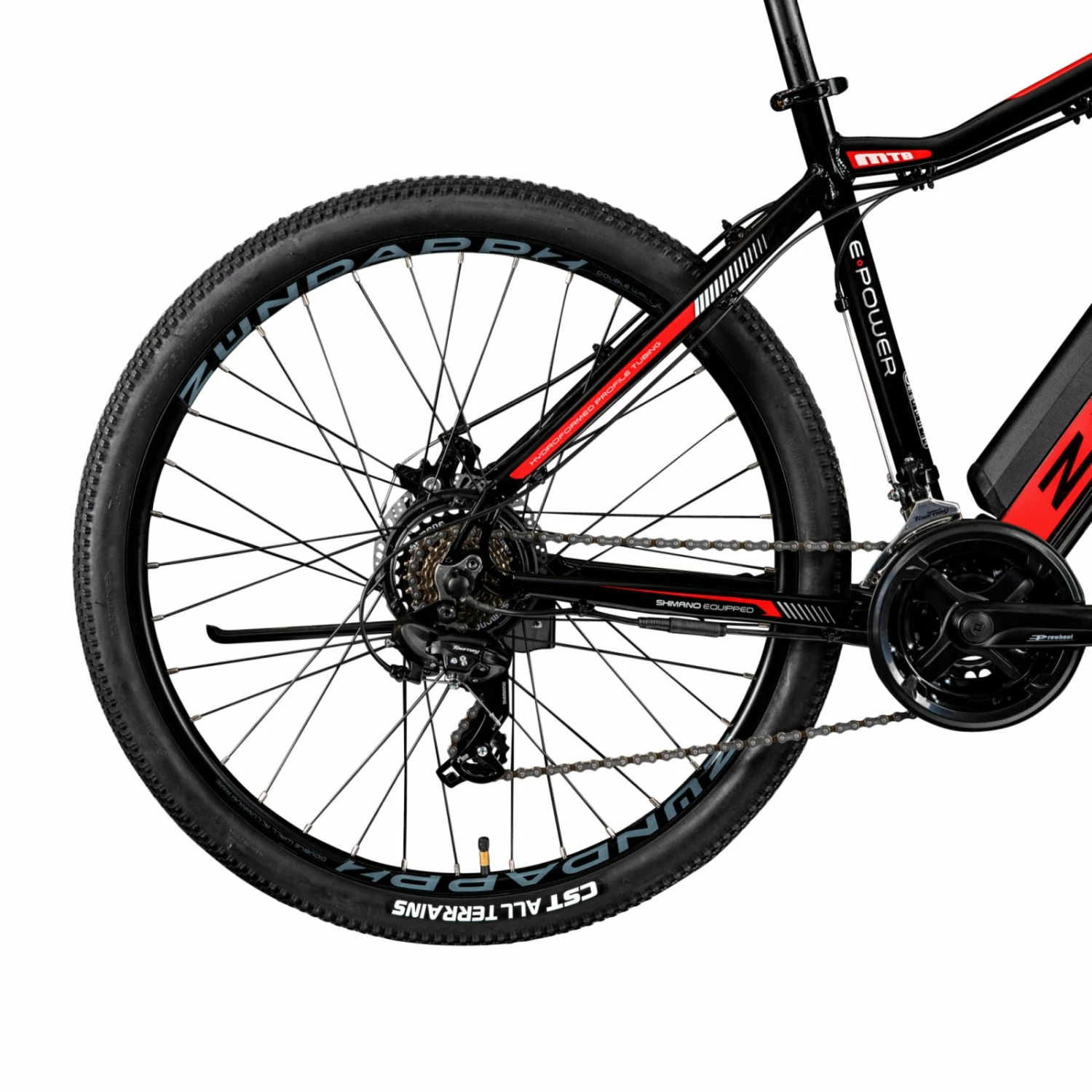 Blitzangebot 🤩 Zündapp Elektro Mountainbike Z801 - schwarz-rot - 48 cm 🛒 6 Blitzangebot 🤩 Zündapp Elektro Mountainbike Z801 - schwarz-rot - 48 cm 🛒 – Bild 4