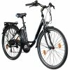 Brandneu 🌟 Zündapp Elektro Cityrad Z505 - schwarz-blau - 48 cm Rahmenhöhe 😀 -Angebote Garten Store 9004980700 1600Wx1600H