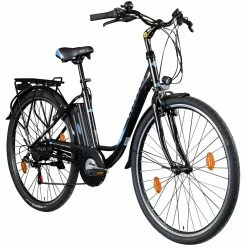 Brandneu 🌟 Zündapp Elektro Cityrad Z505 - schwarz-blau - 48 cm Rahmenhöhe 😀