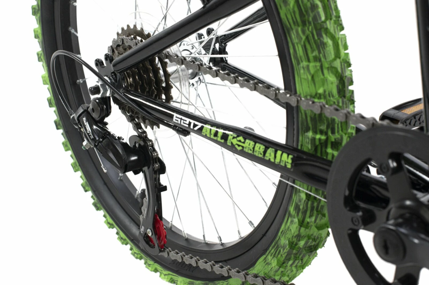 Großhandel 🛒 KS Cycling Kinder-Mountainbike CRUSHER 20'' - schwarz-grün - 28 cm Rahmenhöhe ✔️ 5 Großhandel 🛒 KS Cycling Kinder-Mountainbike CRUSHER 20'' - schwarz-grün - 28 cm Rahmenhöhe ✔️ – Bild 3