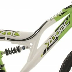 Bester Verkauf 👏 KS Cycling Kinder-Mountainbike FULLY 24" ZODIAC - weiß-grün - 38 cm Rahmenhöhe 😍 -Angebote Garten Store 9004989400 04 1600Wx1600H
