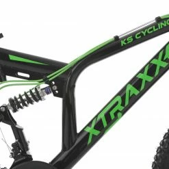 Bestpreis 👍 KS Cycling Jugend-Mountainbike FULLY MTB Xtraxx 24'' - schwarz-grün - 43 cm Rahmenhöhe 👏 9 Bestpreis 👍 KS Cycling Jugend-Mountainbike FULLY MTB Xtraxx 24'' - schwarz-grün - 43 cm Rahmenhöhe 👏 -Angebote Garten Store 9004990100 04 1600Wx1600H