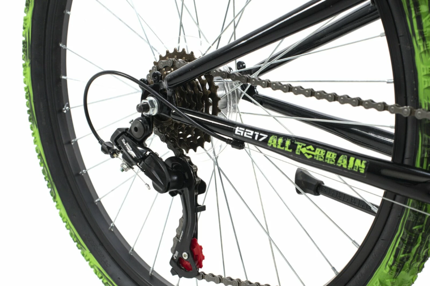 Großhandel 🎉 KS Cycling Kinderfahrrad CRUSHER 24'' - schwarz-grün - 31 cm Rahmenhöhe 😉 5 Großhandel 🎉 KS Cycling Kinderfahrrad CRUSHER 24'' - schwarz-grün - 31 cm Rahmenhöhe 😉 – Bild 3