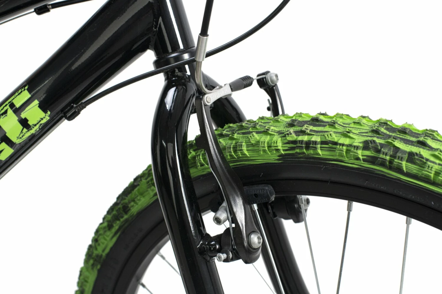 Großhandel 🎉 KS Cycling Kinderfahrrad CRUSHER 24'' - schwarz-grün - 31 cm Rahmenhöhe 😉 6 Großhandel 🎉 KS Cycling Kinderfahrrad CRUSHER 24'' - schwarz-grün - 31 cm Rahmenhöhe 😉 – Bild 4